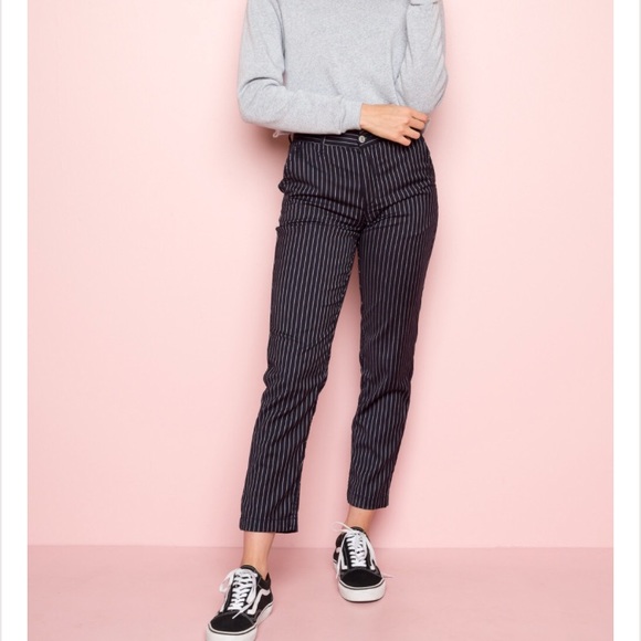 brandy melville pinstripe pants